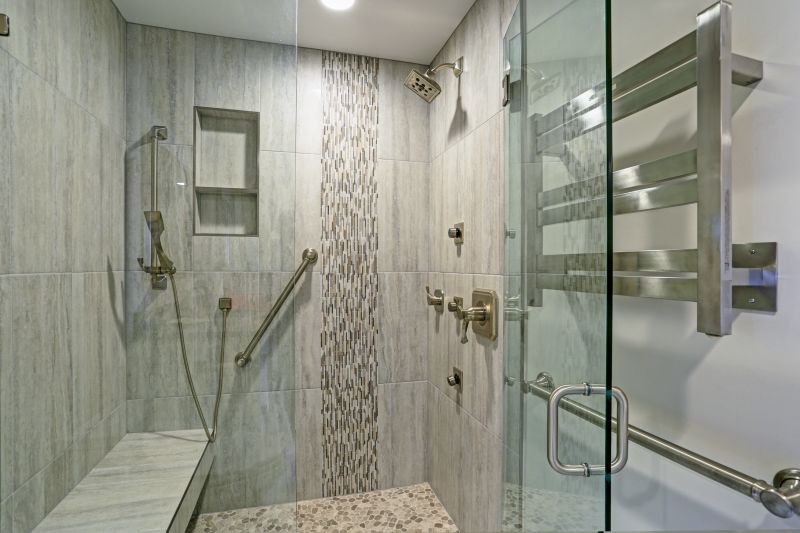 Glass Enclosed Walk-In Shower